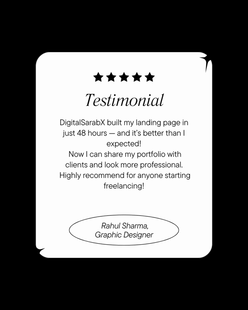 Digitalsarabx Testimonial